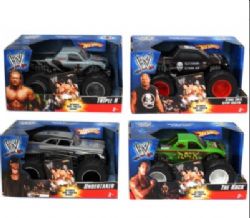 HOT WHEELS - MONSTER TRUCKS WWE 1:24 ASST